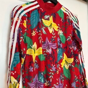 Adidas Floral Red dress